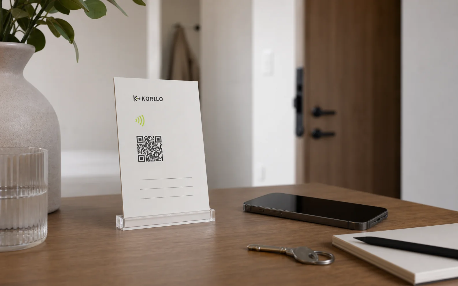 KORILO Stay — przykład zastosowania: Pokój i apartament